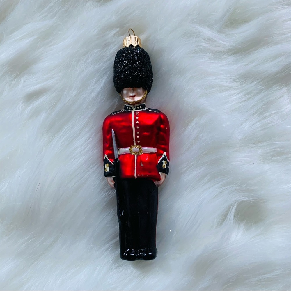 Tin Soldier Hanging Christmas Ornament